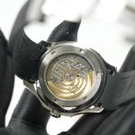 Patek Philippe Aquanaut 5167A Steel Black Dial Steel Bezel Black Rubber Strap 40mm Replica Watches - 8