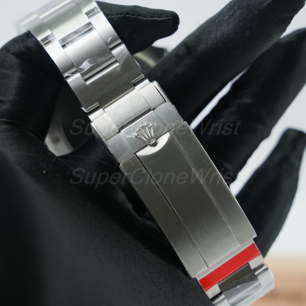 Rolex Sea-Dweller Deepsea Steel Black Dial Black Ceramic Bezel Steel Oyster Bracelet 44mm Replica Watches - 8