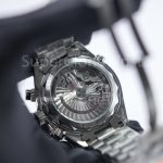 Omega Seamaster 215.30.46.51.01.001 Steel Black Dial Black Ceramic Bezel Steel Bracelet 45.5mm Replica Watches - 8