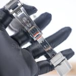 Rolex Daytona 116519LN Steel Meteorite Dial Black Ceramic Bezel Black Rubber Strap 40mm Replica Watches - 9