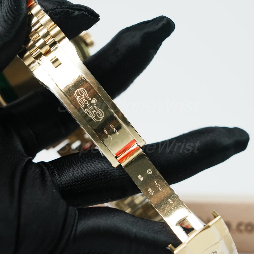 Rolex-Sky-Dweller-326238-Black-Dial-Yellow-Gold-42mm Super Clone Watches Replica Watches - 9