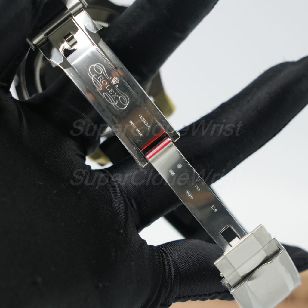 Rolex Yacht-Master 42 Falcon’s Eye Dial Black Bezel Rubber Strap 42mm Replica Watches - 9