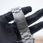 Omega Seamaster 215.30.46.51.01.001 Steel Black Dial Black Ceramic Bezel Steel Bracelet 45.5mm Replica Watches - 9