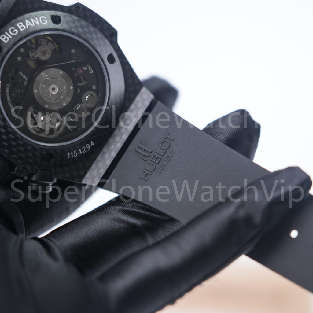 Hublot Big Bang Unico Black Magic Carbon Fiber 441.CY.1110.RX 42mm Replica Watches - 9