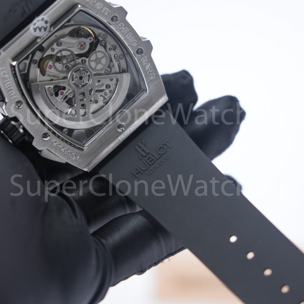 Hublot Spirit of Big Bang 642.NX.0170.RX.1604 Titanium Diamond Bezel 42mm Replica Watches - 9