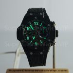 Hublot Big Bang Unico Black Magic 411.CI.1170.RX Black Ceramic Skeleton Dial 45mm Replica Watches - 2