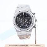 Audemars Piguet Royal Oak 26240ST.OO.1320ST.02 Steel Black Dial Steel Bezel Steel Bracelet 41mm Replica Watches - 1