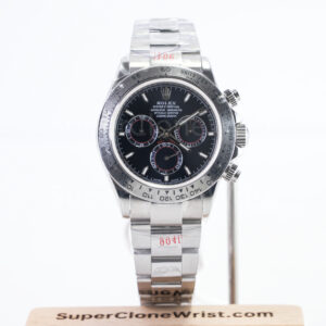 Rolex Cosmograph Daytona 126509 Steel Black Dial Steel Bezel Oyster Bracelet 40mm Replica Watches - 1