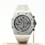 Audemars Piguet Royal Oak Offshore Steel Model Chronograph Grey Tapisserie Dial Steel Bracelet 42mm Replica Watches - 1