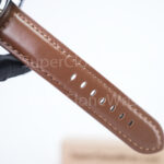 Panerai Luminor Marina PAM00111 Steel Black Dial Brown Leather Strap 44mm Replica Watches - 10