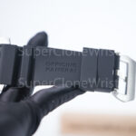 Panerai Submersible PAM00973 Steel Black Dial Brushed Steel Bezel Black Rubber Strap 42mm Replica Watches - 11