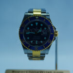 Rolex Submariner Date Two-Tone Blue Dial Blue Ceramic Bezel Oyster Bracelet 41mm Replica Watches - 2