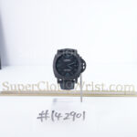 Panerai Luminor Marina PAM02661 Carbotech Black Dial Blue Lume Black Rubber Strap 44mm Replica Watches - 2