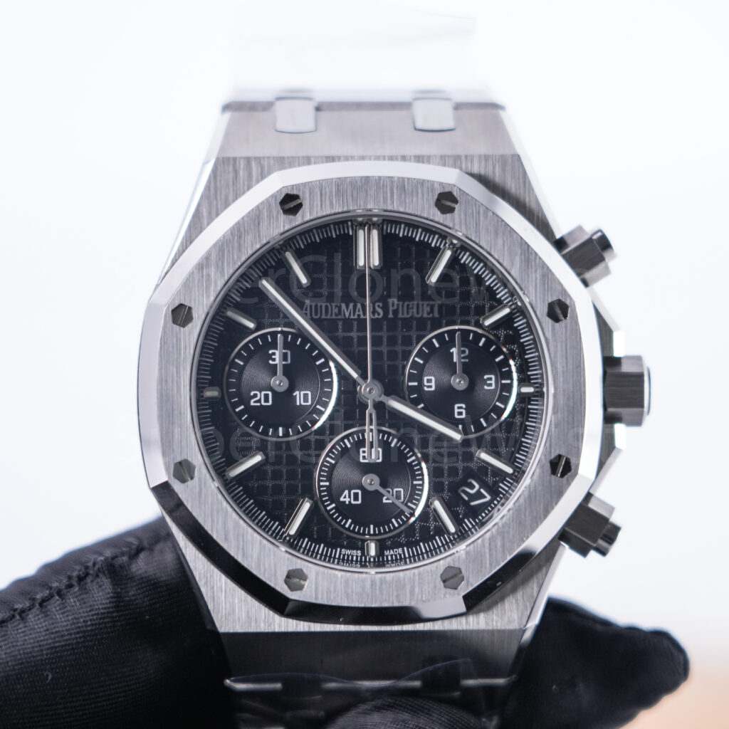 Audemars Piguet Royal Oak 26240ST.OO.1320ST.02 Steel Black Dial Steel Bezel Steel Bracelet 41mm Replica Watches - 4