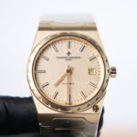 Vacheron Constantin Historiques 222 4200H/222J-B935 Yellow Gold Champagne Dial Fluted Bezel Yellow Gold Bracelet 37mm Replica Watches - 4