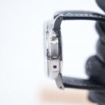 Panerai Luminor Marina PAM01312 Steel Model Black Dial Black Leather Strap 44mm Replica Watches - 5
