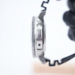 Panerai Submersible PAM00973 Steel Black Dial Brushed Steel Bezel Black Rubber Strap 42mm Replica Watches - 6