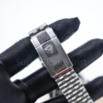 Rolex Datejust 126334 Steel Blue Sunray Diamond Dial Fluted Bezel Jubilee Bracelet 41mm Replica Watches - 7