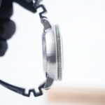 Panerai Submersible PAM00973 Steel Black Dial Brushed Steel Bezel Black Rubber Strap 42mm Replica Watches - 7