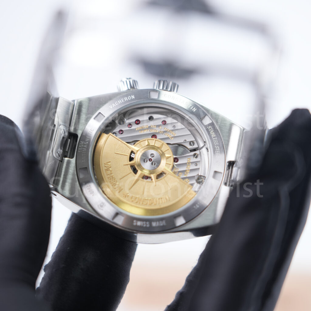 Vacheron Constantin Overseas Dual Time 7900V Steel Silver Dial Steel Bezel Steel Bracelet 41mm Replica Watches - 7