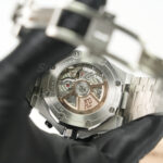 Audemars Piguet Royal Oak Offshore Steel Model Chronograph Grey Tapisserie Dial Steel Bracelet 42mm Replica Watches - 8