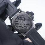 Panerai Luminor Marina Navy SEALs PAM01412 Brunito eSteel Grey-Black Gradient Dial Black Rubber Strap 44mm Replica Watches - 8