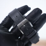 IWC Pilot's Watch Automatic TOP GUN Steel Model Black Dial Black Leather Strap 41mm Replica Watches - 8