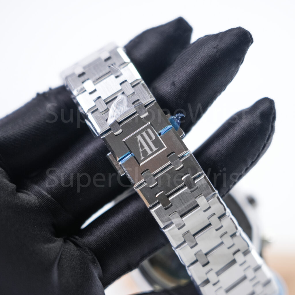 Audemars Piguet Royal Oak 26240ST.OO.1320ST.02 Steel Black Dial Steel Bezel Steel Bracelet 41mm Replica Watches - 9
